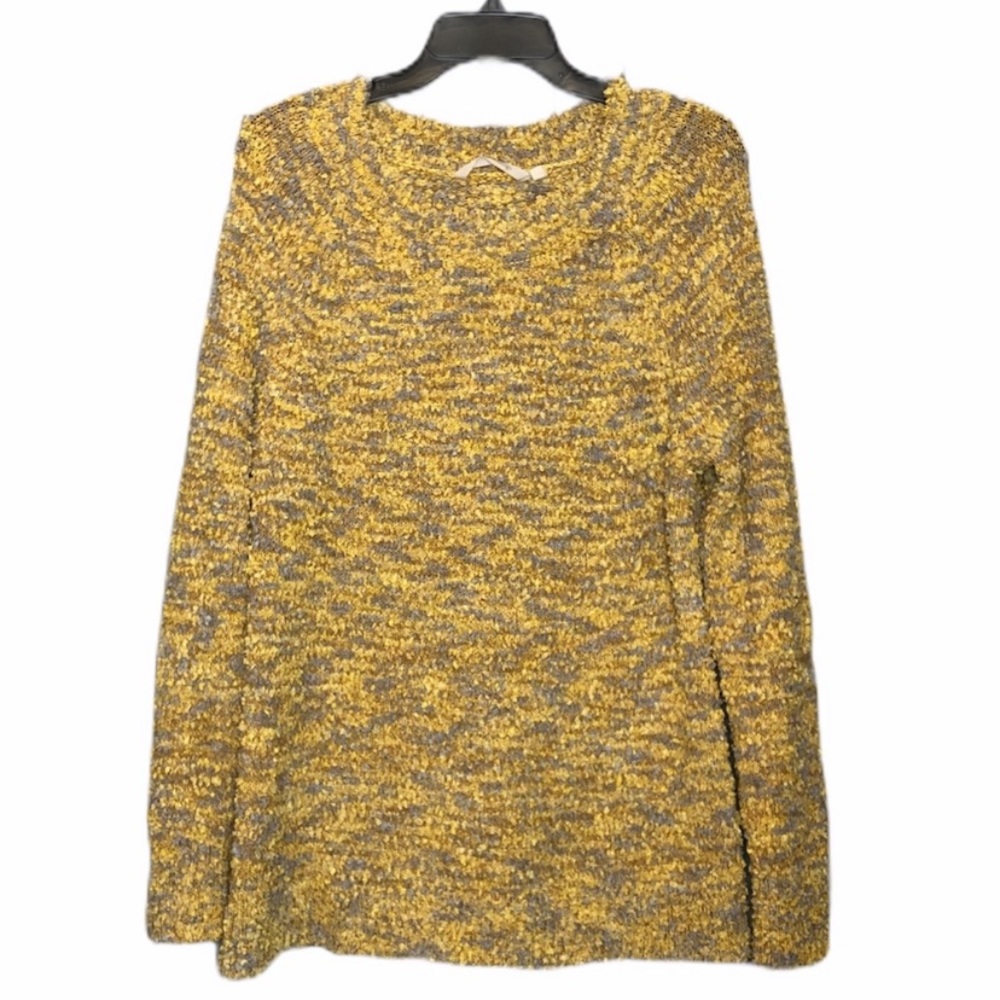 Soft Surroundings Yellow Chunky knit Sweater L